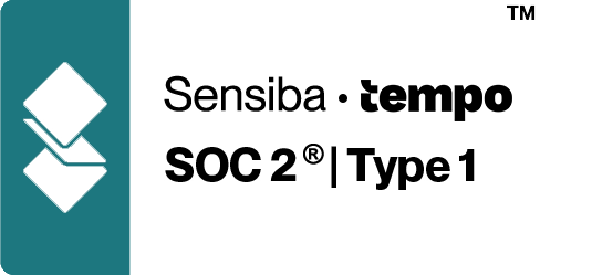 Sensiba and Tempo SOC 2 Type 1 attestation